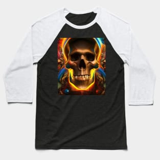 magic skull Baseball T-Shirt